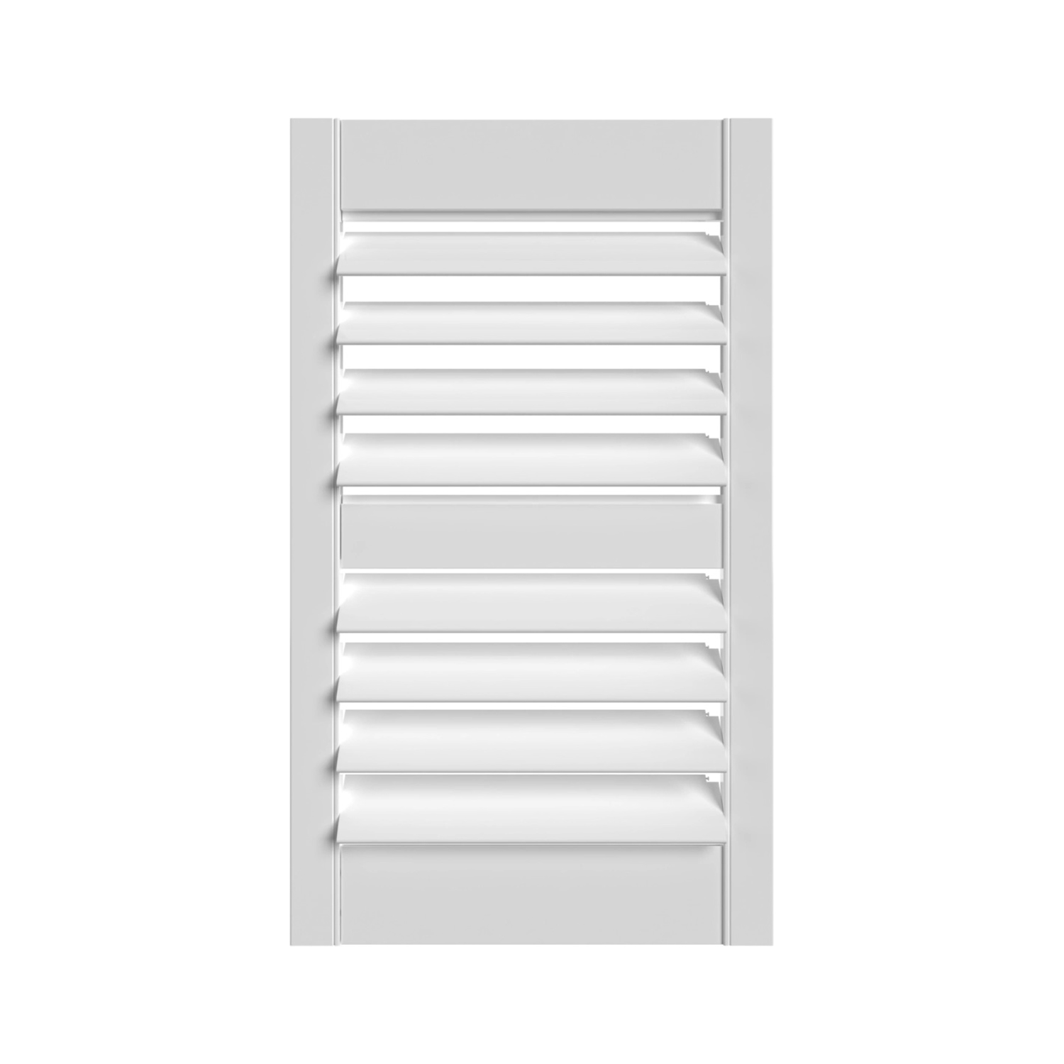 DIY PVC Plantation Shutter – Shutterwise Easykit – Single Panel No Frame Assembled