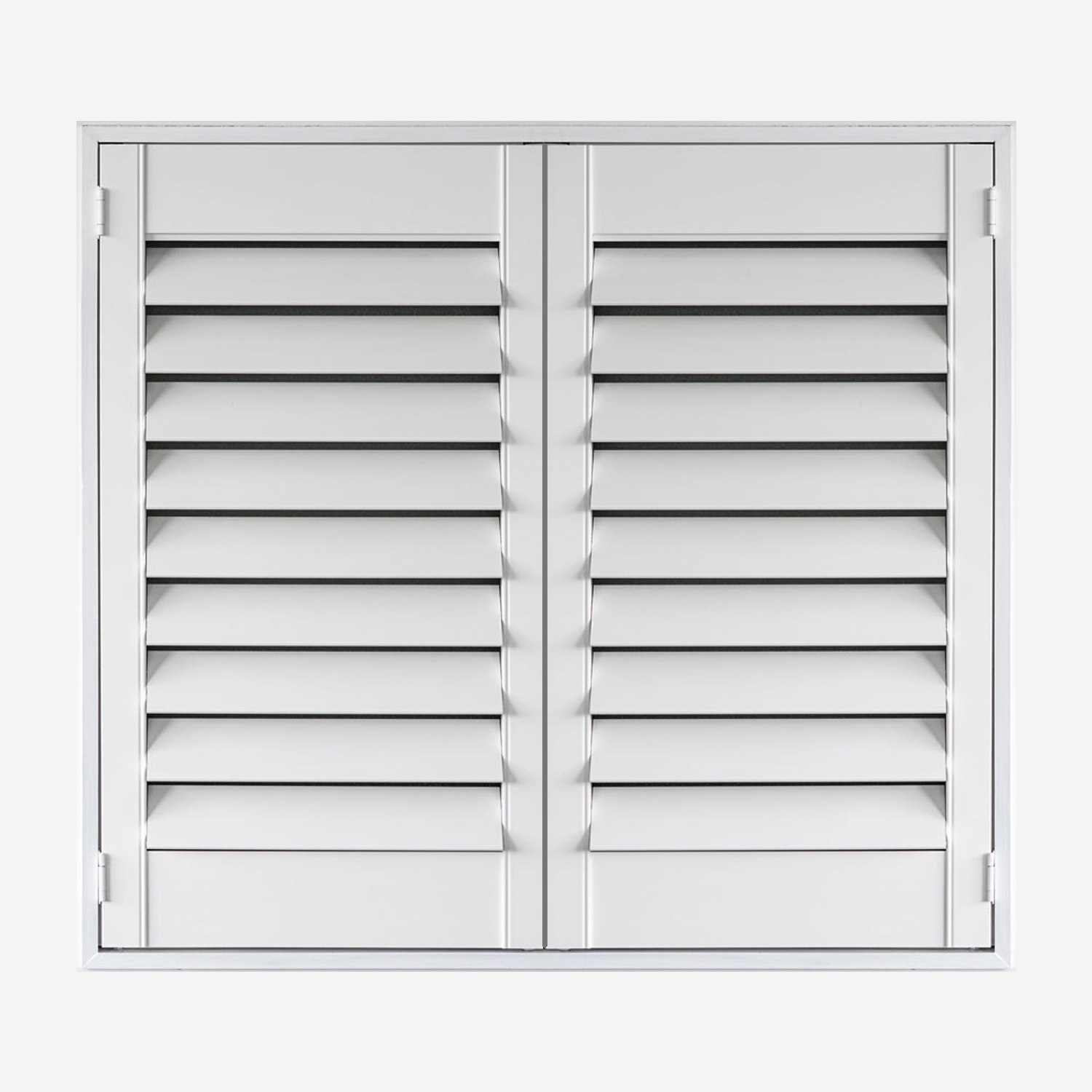 DIY PVC Plantation Shutter – Shutterwise Easykit – Two Panels No Mid Rail