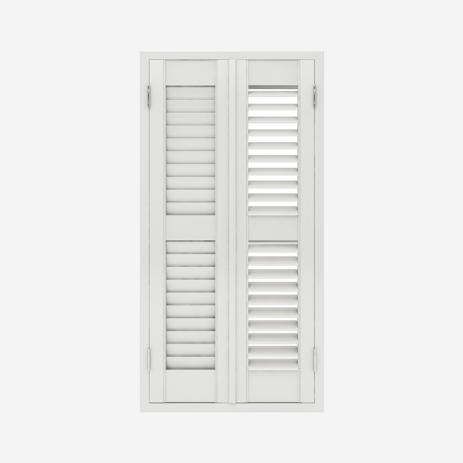 DIY PVC Plantation Shutter – Shutterwise Easykit – Two Panels with D Mold