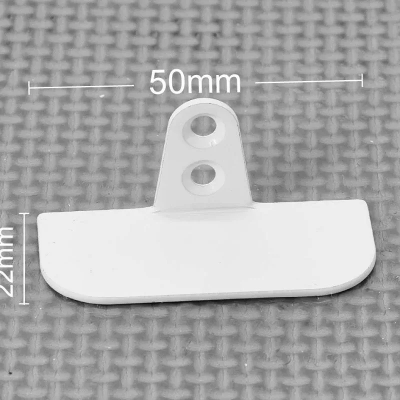 DIY Plantation Shutter - Double Panel Magnet L Plate (10 pcs) Plus Screws