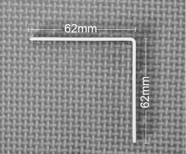 DIY Plantation Shutter Frame Reinforce L Strike (10 pcs) Plus Screws