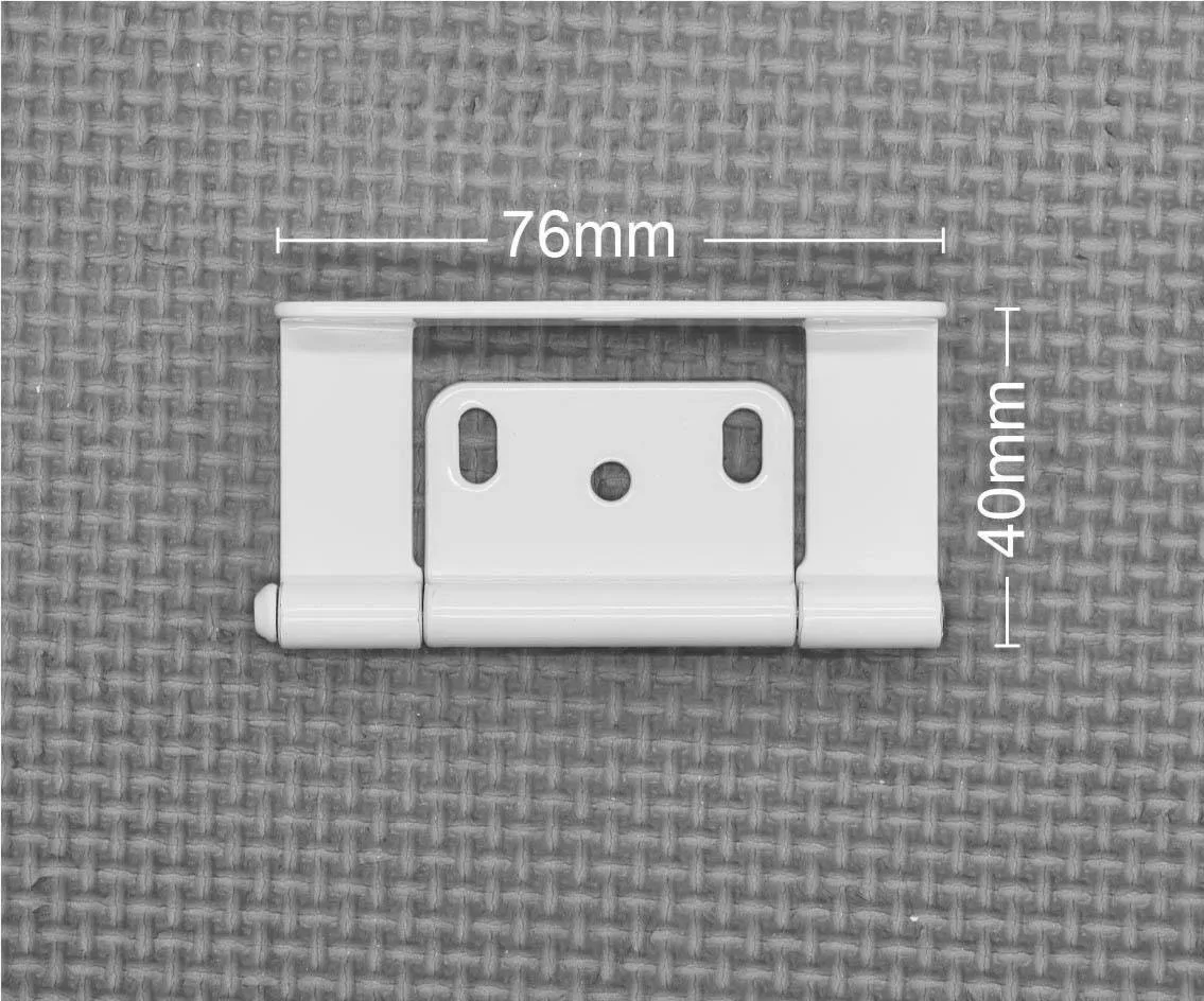 DIY Plantation Shutter – L Hinge Hangstrip (3 pcs) Plus Screws