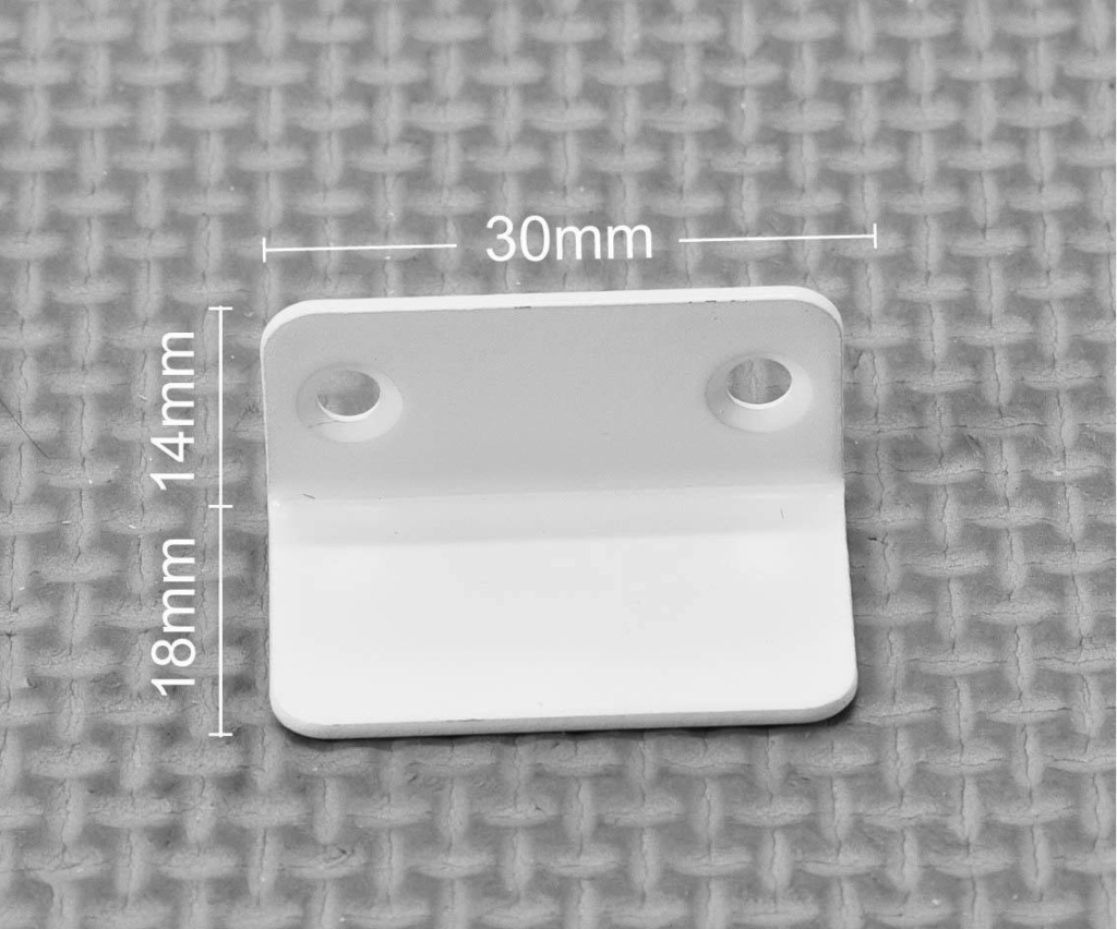 DIY Plantation Shutter Strike Plate (10 pcs) Plus Screws