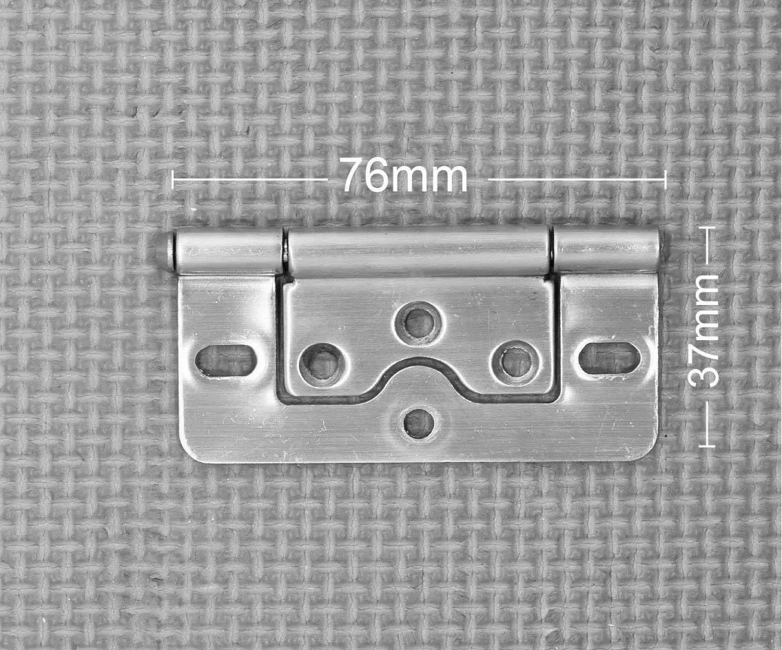DIY Plantation Shutter – Non-Mortise Stainless Hinge (3 pcs) Plus Screws