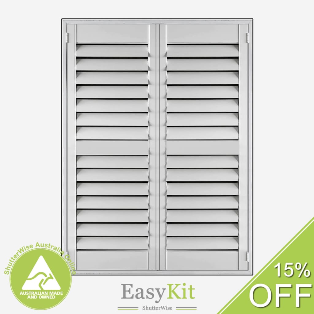 DIY PVC Plantation Shutters Assembled Ready2Go ShutterWise