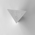 DIY Plantation Shutter - Corner Post Triangle Light Block (55 x 80 mm) - Component