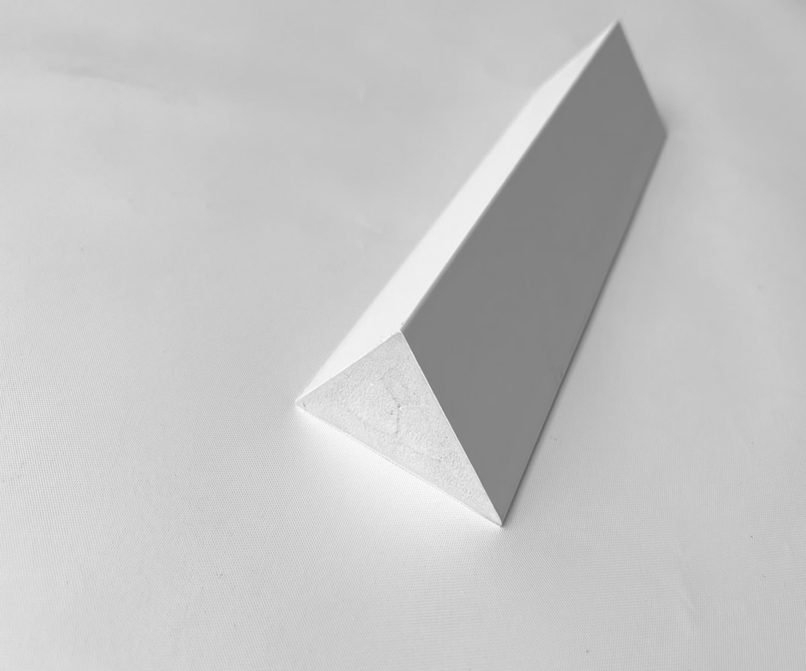 DIY Plantation Shutter – Corner Post Triangle Light Block